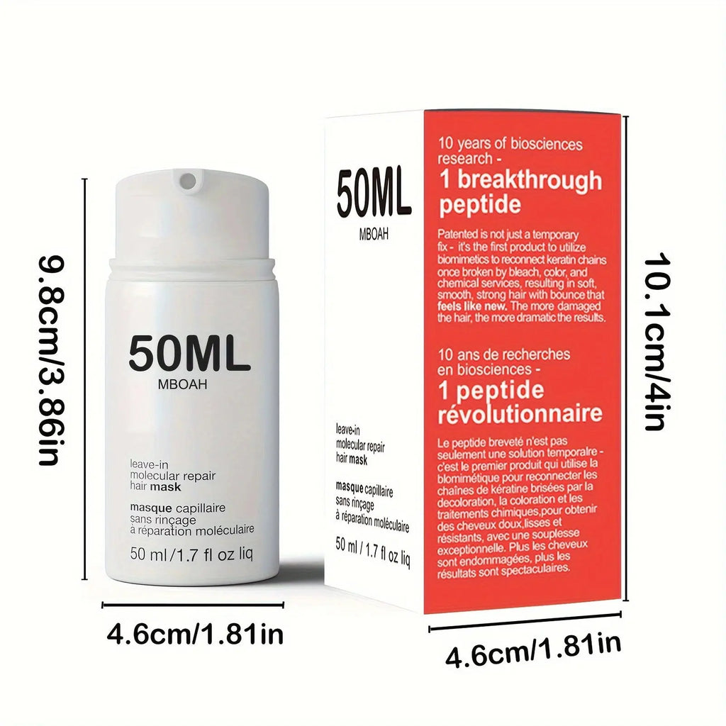 No-Rinse Small Molecule Keratin Hair Mask Nourishes Frizzy and Damaged Hair eprolo