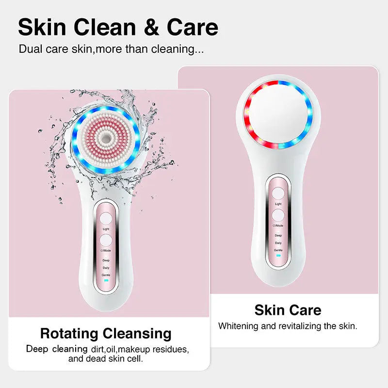 Electric facial brush for removing makeup and blackheads portable beauty tool multifunctional facial cleanser eprolo