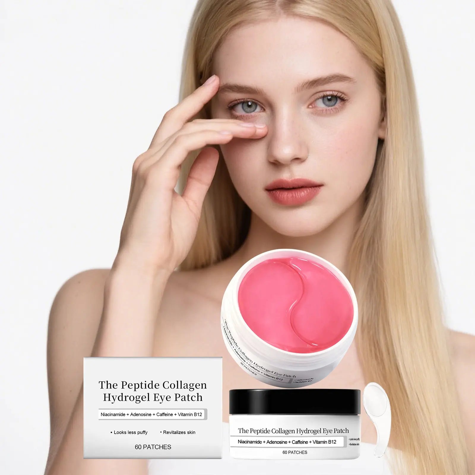 Moisturizing Eye Mask Lightweight and Adhesive for Eye Area Nourishing and Comfortable Gentle Daily Care for Fine Lines Eye Patch eprolo
