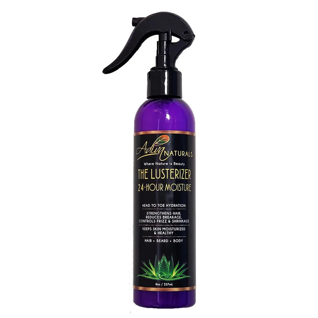 The Lusterizer Hair & Skin Care - 24-Hour Moisture - 8oz Adiva Naturals