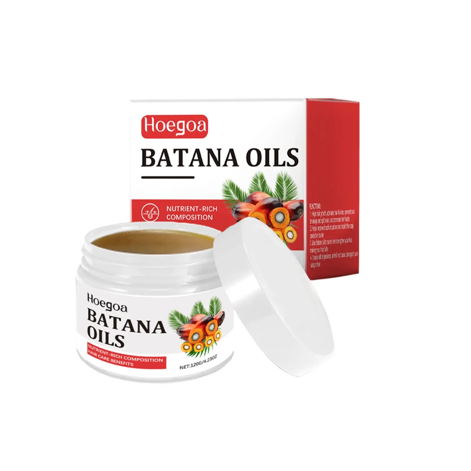 Hoegoa Batana Hair Care Oil Gently Nourishes Hair Follicles, Repairs Frizzy, Dry And Smooth Hair eprolo