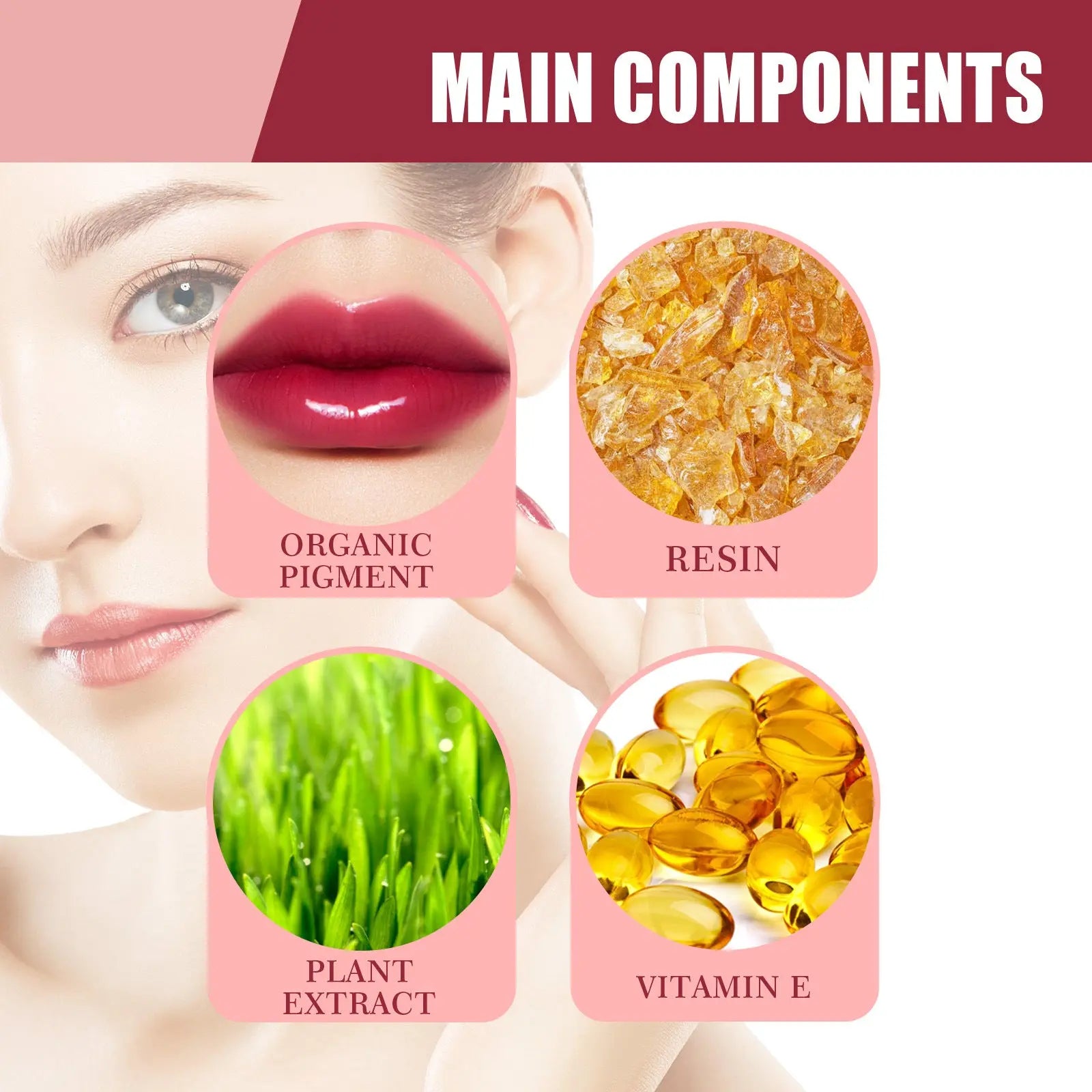 EELHOE Cotton Swab Lipstick, Portable Cigarette Case Lipstick Dye Lip Liquid Lip Gloss Lip Glaze Non-Stick Cup Moisture Lasting eprolo