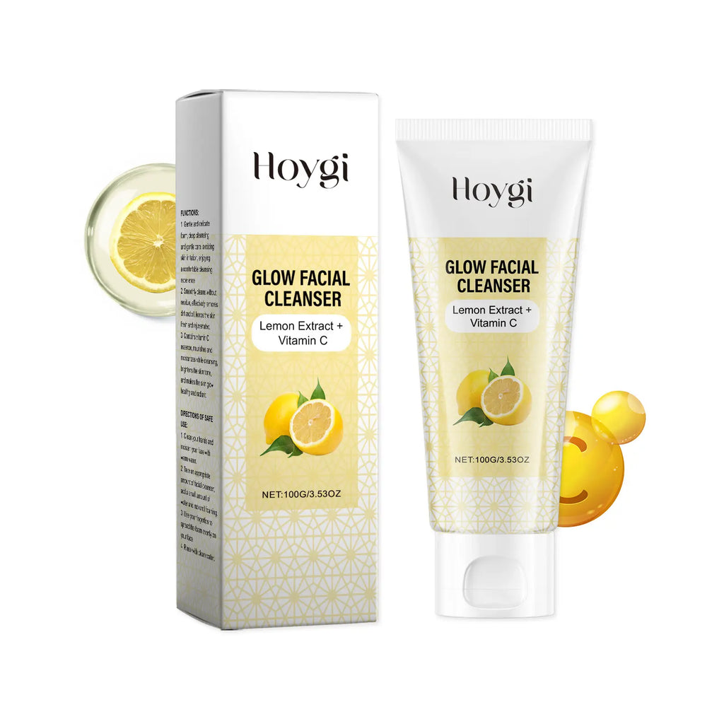 Hoygi Vitamin C Brightening Cleanser, Moisturizes And Soothes Facial Skin With A Clean, Hydrating, Non-Tightening Cleanser eprolo