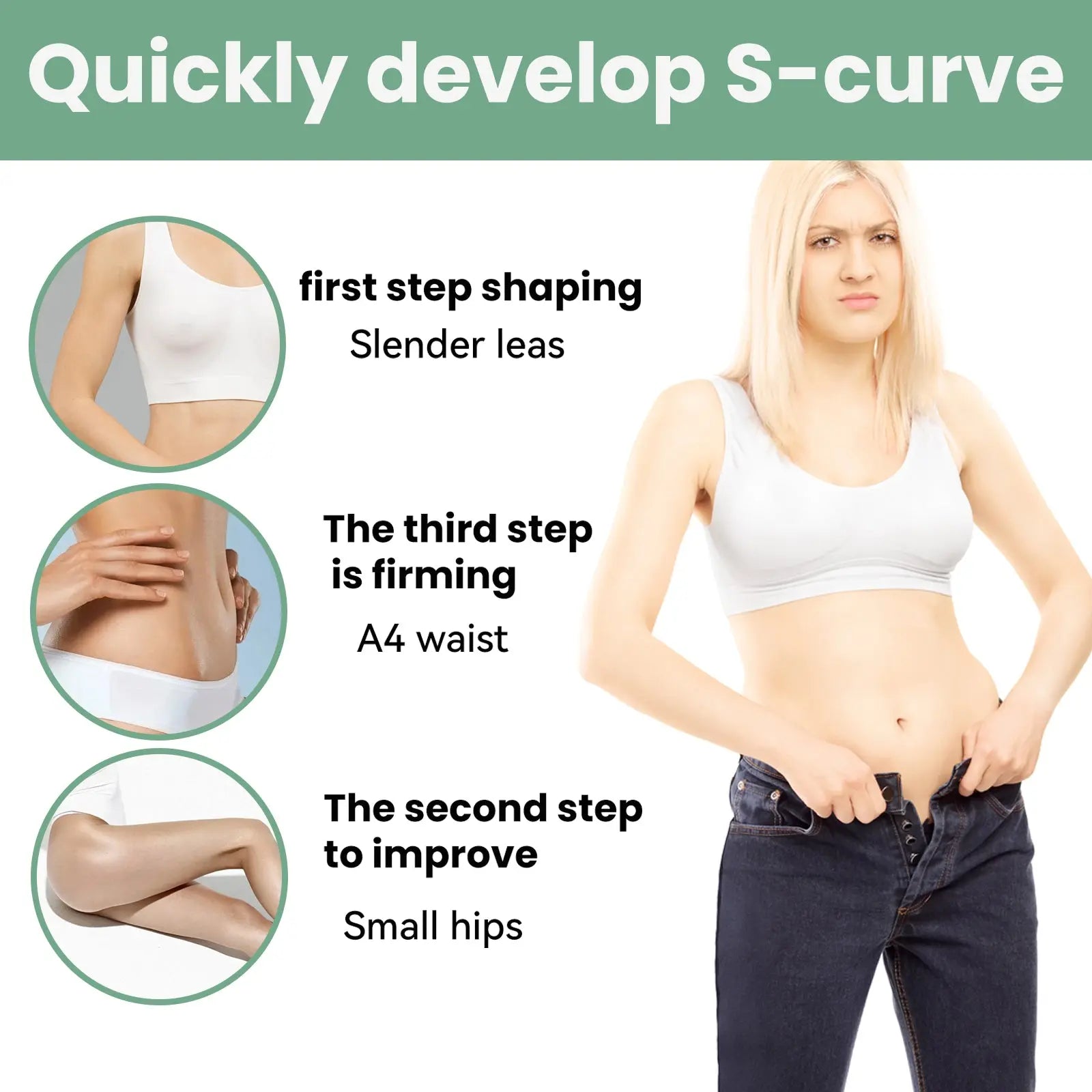 EELHOE Volcanic Stone Body Shaping Ball, Massage The Body To Lift The Muscles To Tighten The Belly Beauty Slimming Ball eprolo