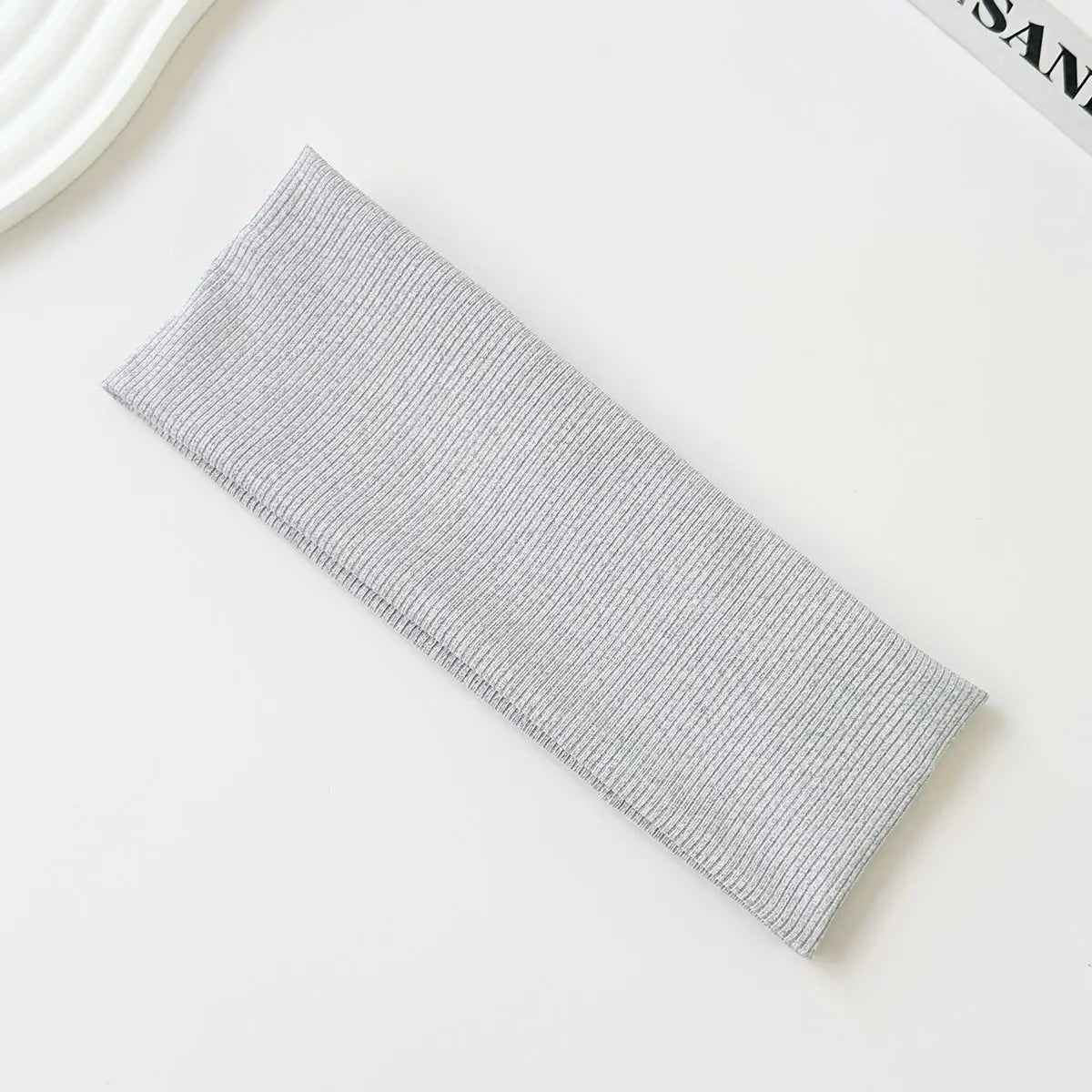 Cotton Elastic Headband Wide Sweat-Absorbent Band, Solid Color, Multi-Functional Headwear eprolo