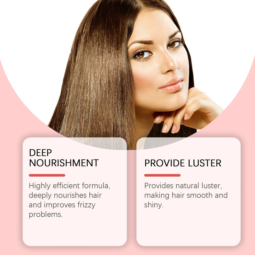 Hoegoa Morocco Hair Care Capsule, Nourishing And Repairing Hair Split End Broken Hair Dry Hair Care eprolo
