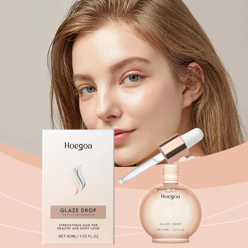 Hoegoa Hair Care Essential Oil, Nourishes Smooth Hair, Natural Shine, Fluff And Improves Frizzy Hair eprolo