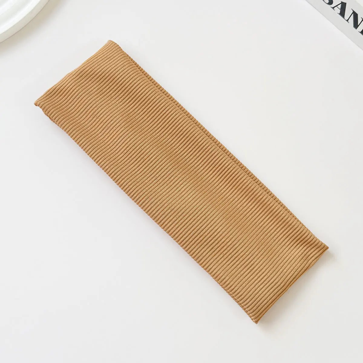 Cotton Elastic Headband Wide Sweat-Absorbent Band, Solid Color, Multi-Functional Headwear eprolo
