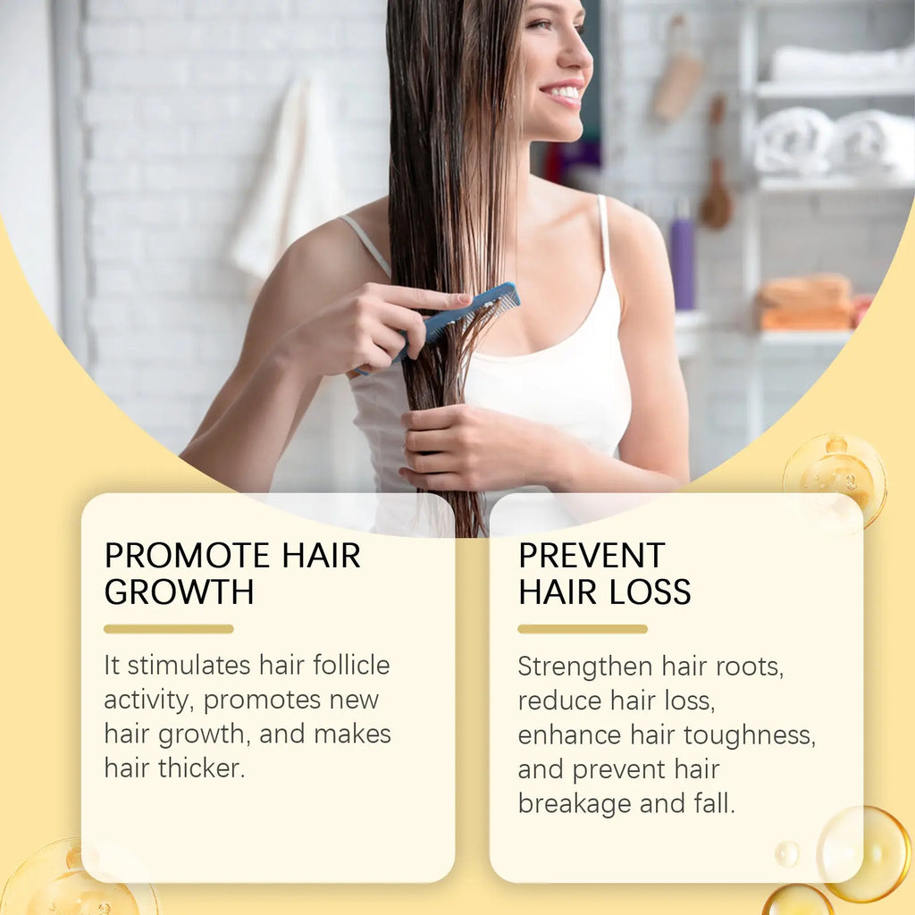 Hoegoa Honey Hair Care Essential Oil Honey Rosemary Scalp Repair Smooth And Moist Hair Care Essential Oil eprolo