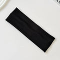 Cotton Elastic Headband Wide Sweat-Absorbent Band, Solid Color, Multi-Functional Headwear eprolo