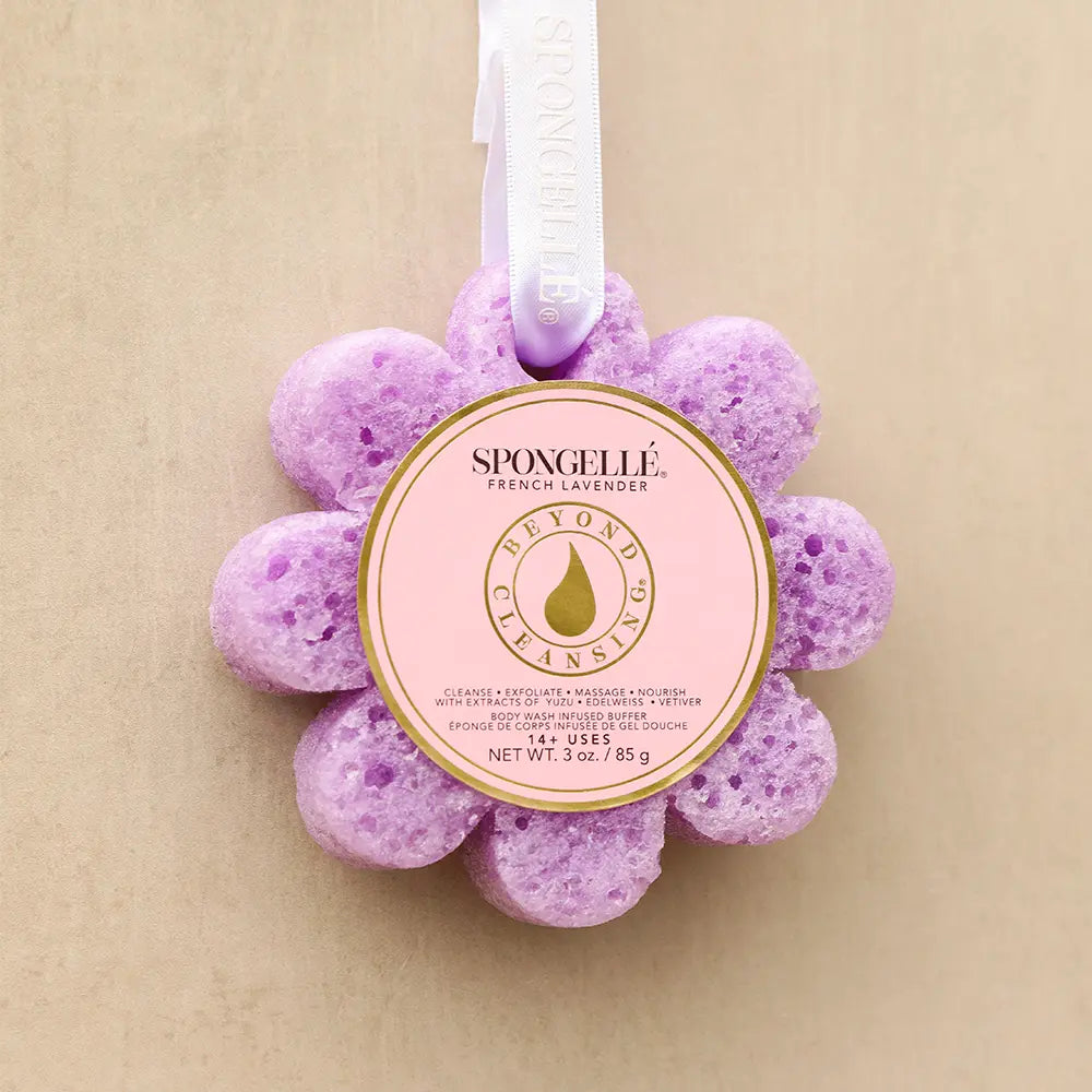 French Lavender Wild Flower Bath Sponge Spongellé