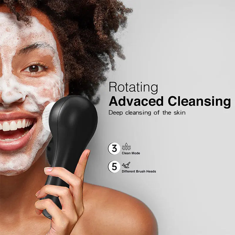 Electric facial brush for removing makeup and blackheads portable beauty tool multifunctional facial cleanser eprolo