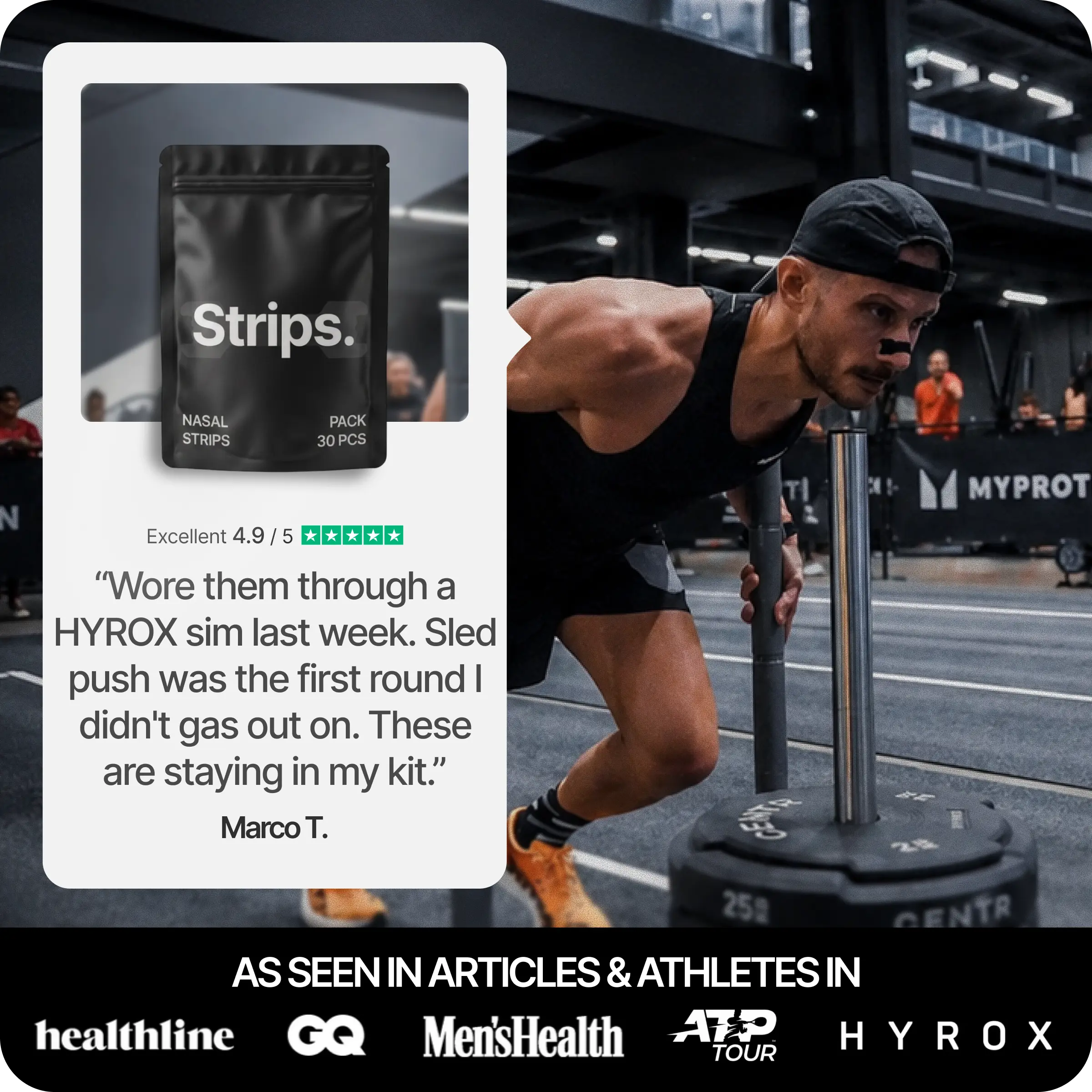Black Nasal Strips HiStrips