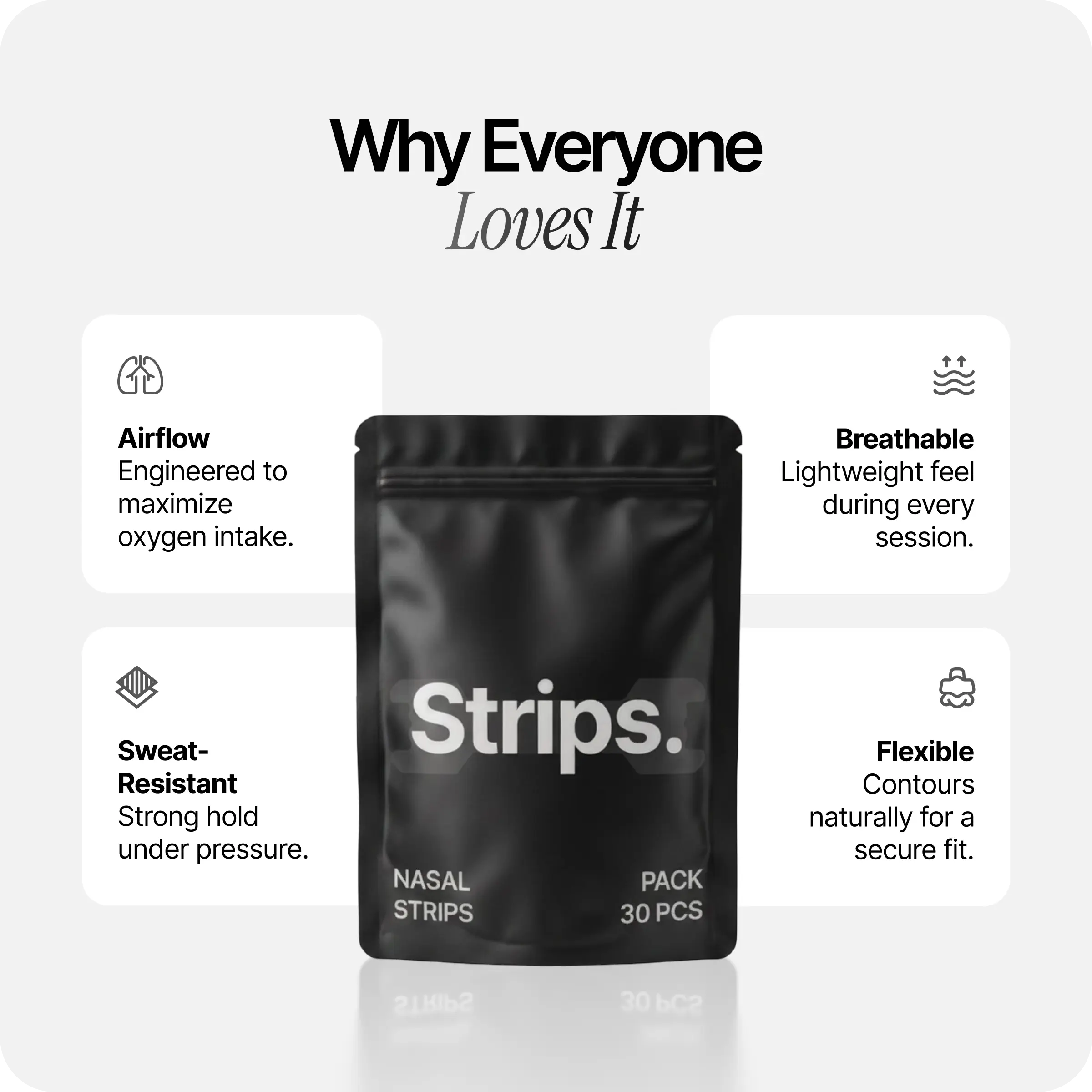 Black Nasal Strips HiStrips