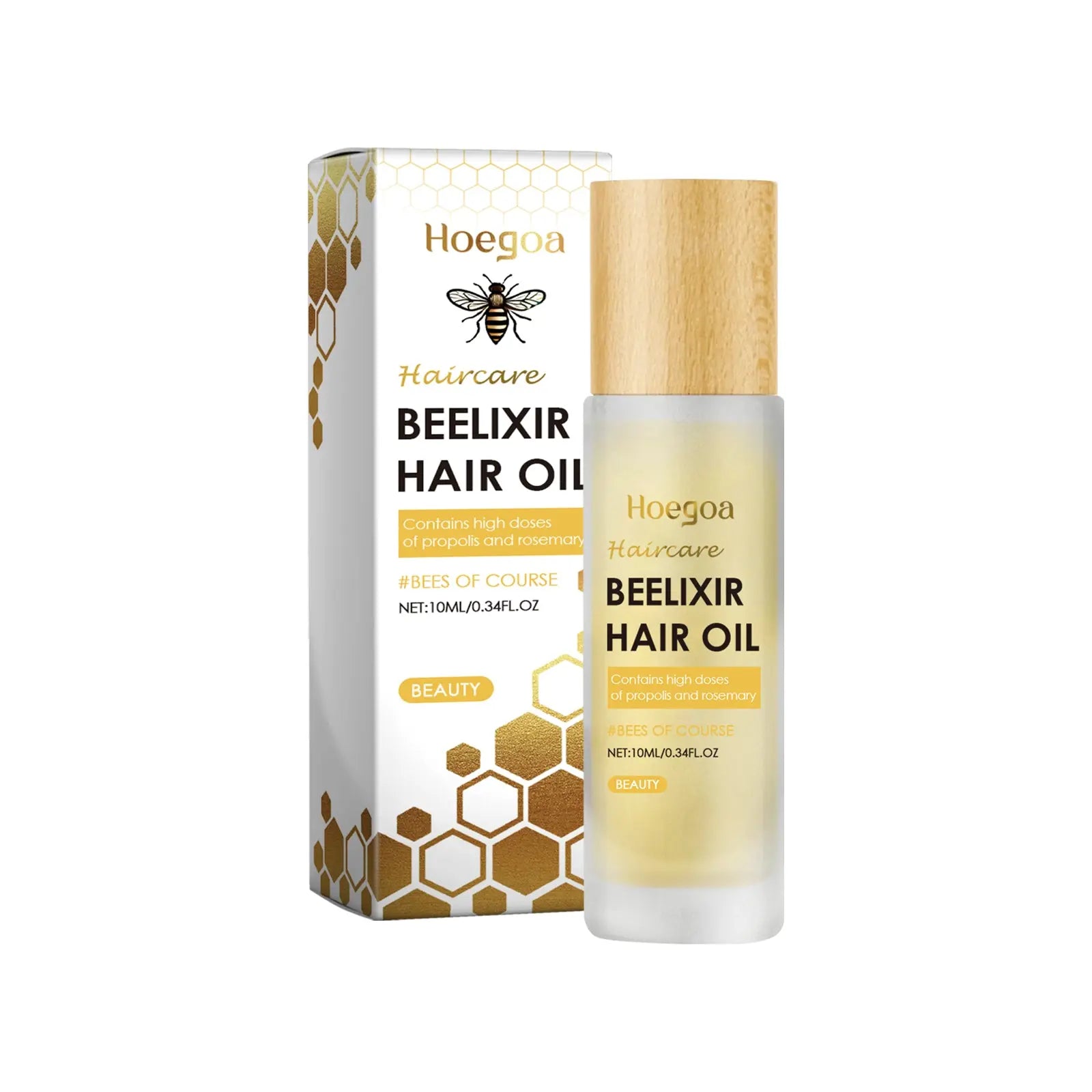 Hoegoa Honey Hair Care Essential Oil Honey Rosemary Scalp Repair Smooth And Moist Hair Care Essential Oil eprolo