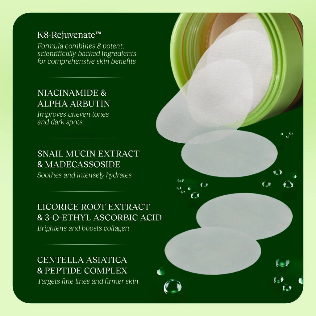 Cucumber Hydrogel Patches Cleansing Pads 100-Pack OEM Processing eprolo