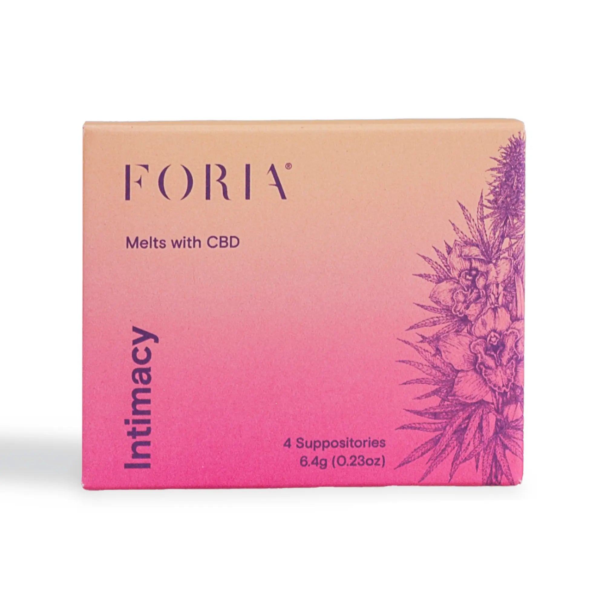 Intimacy Melts with CBD Foria
