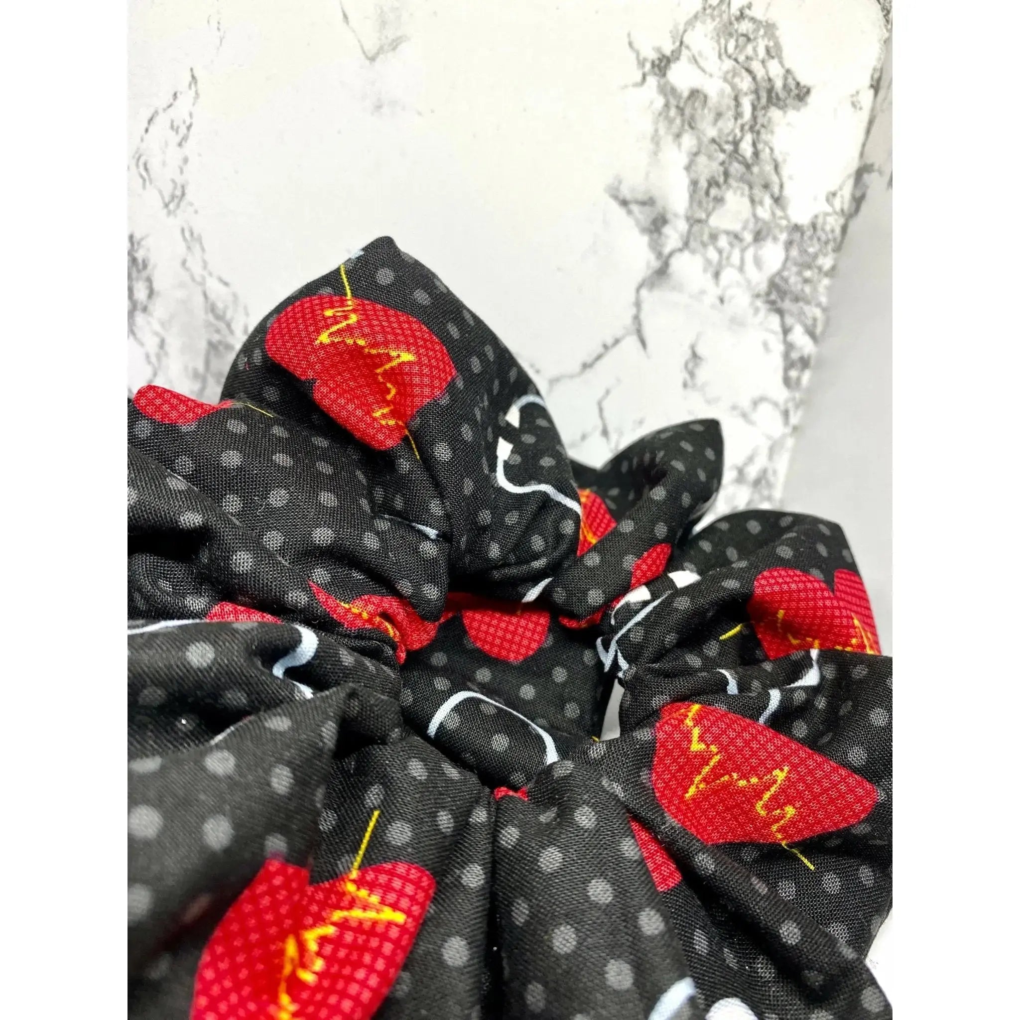 Health Care Worker Black Scrunchie Enchanted Scrunch