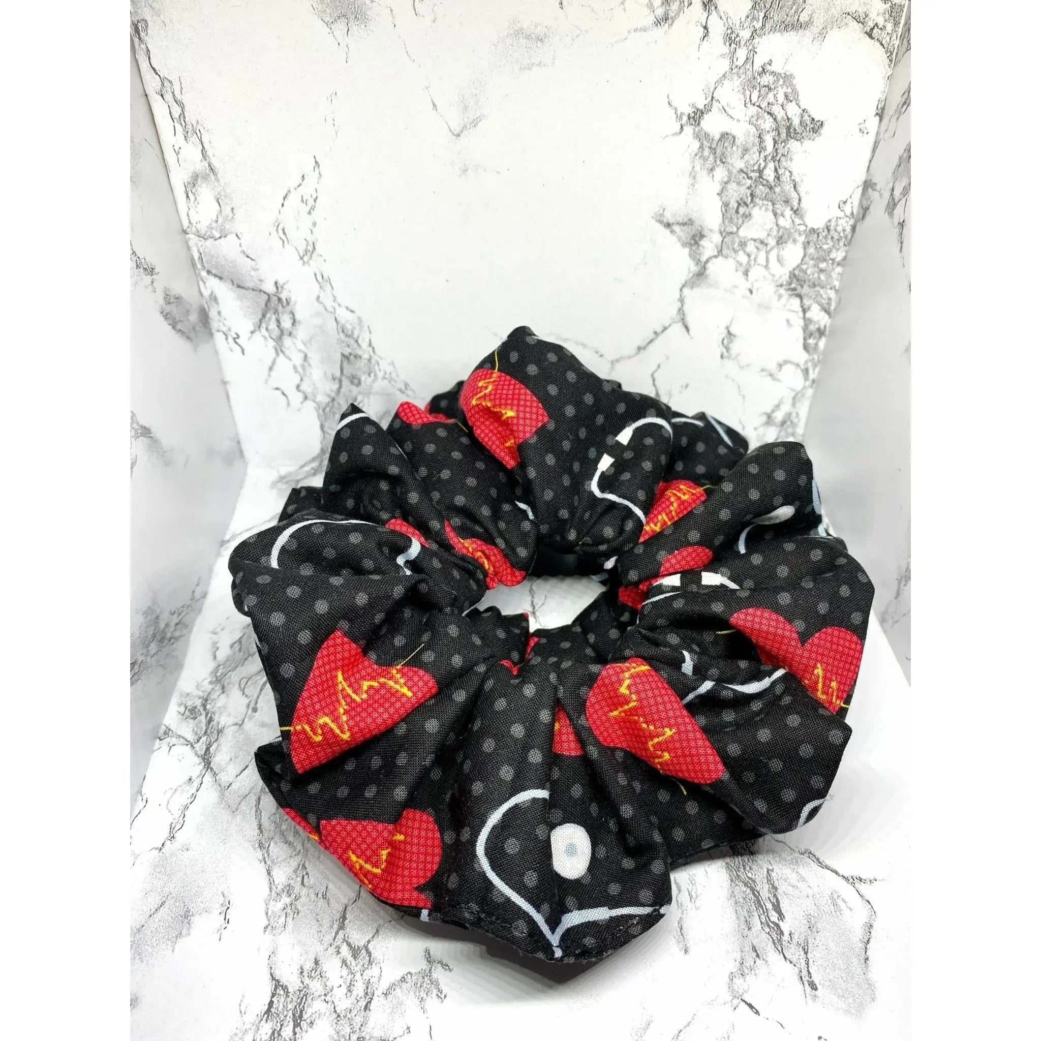 Health Care Worker Black Scrunchie Enchanted Scrunch